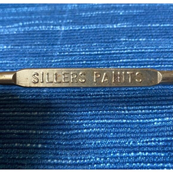 VTG Sillers Paint Can Beer Bottle Opener Sacramento CA Advertising Tool 13B - Picture 2 of 3